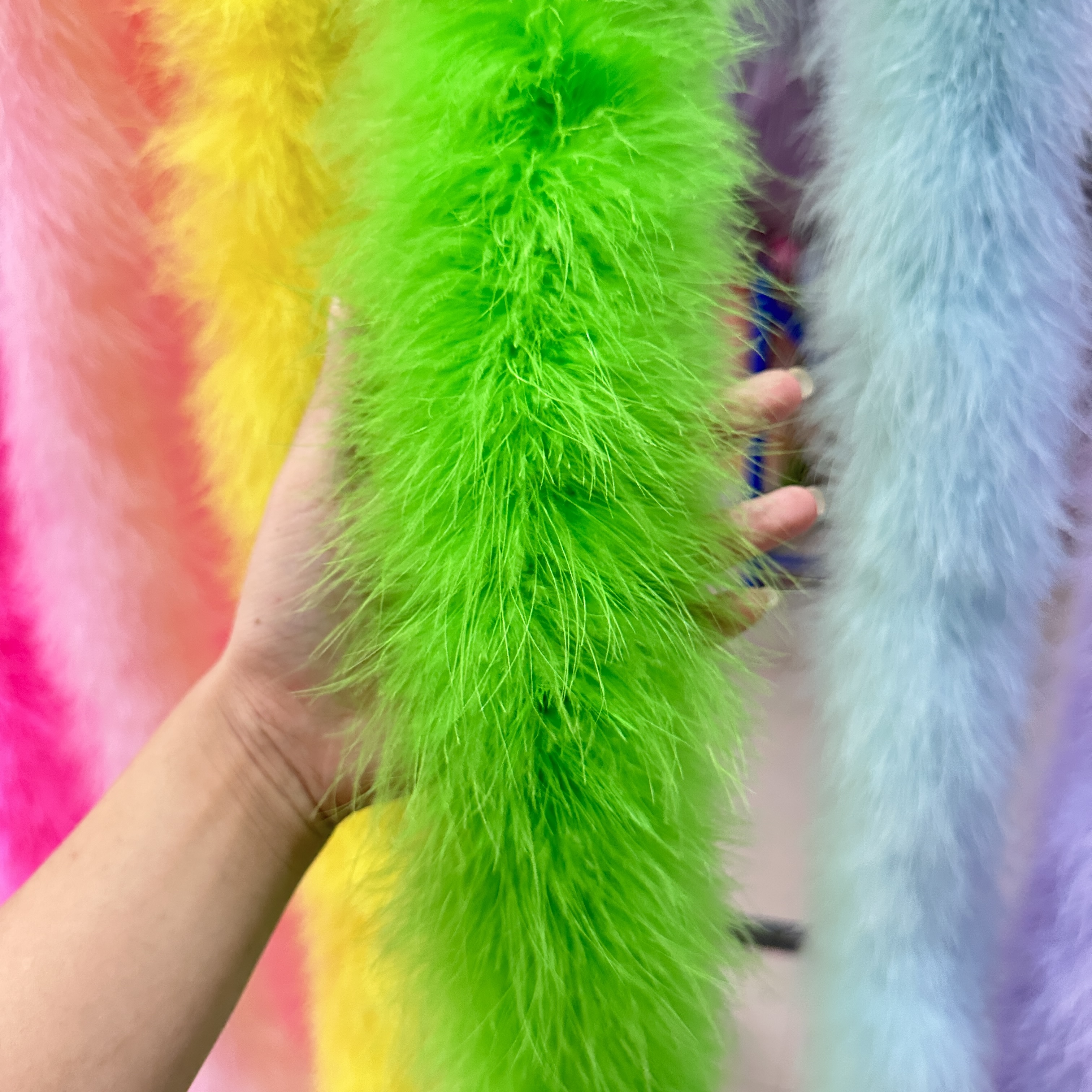 Feather Trim Marabou - Natural Marabou Feather Trim 2 Meters,