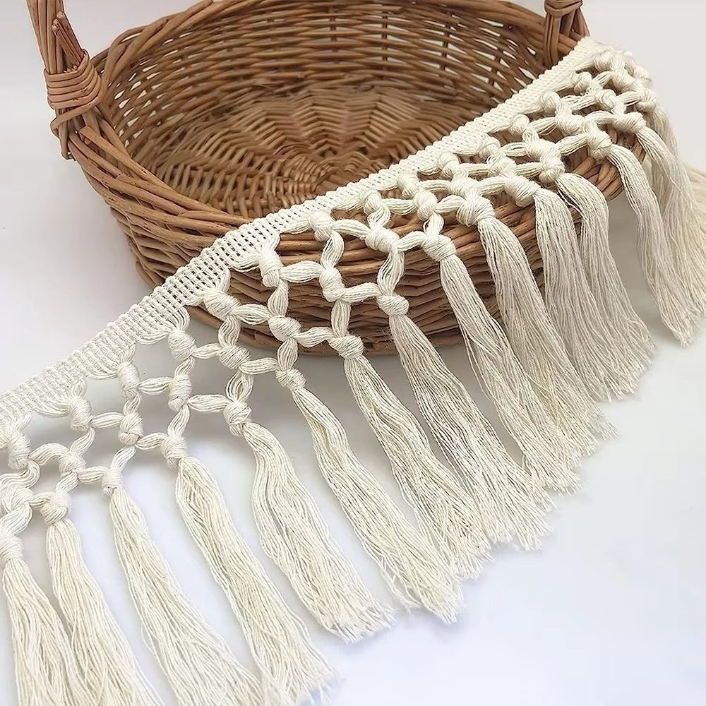 1Yard 11cm Wide Tassel Trim Ri - Tassel Fringe Trim のレビューと価格