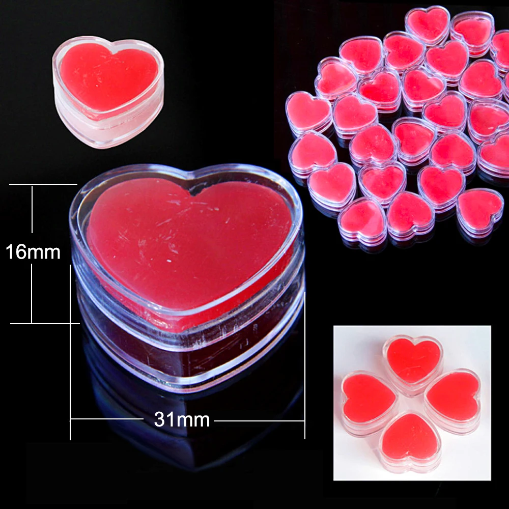 3/6pcs Heart-Shape Diamond Pai - Embroidery Embellishments のレビューと価格