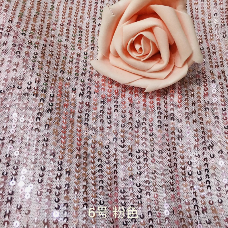 3mm Elastic Mesh Sequins Shinn - Crystal Mesh Fabric のレビューと価格