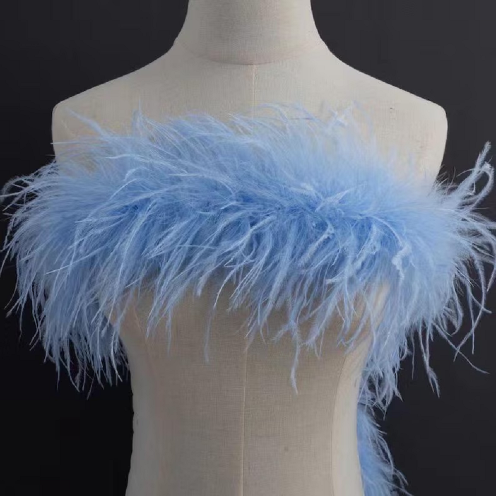 1Ply Ostrich Feather Boa 13-15 - Feather Trim Marabou のレビューと価格