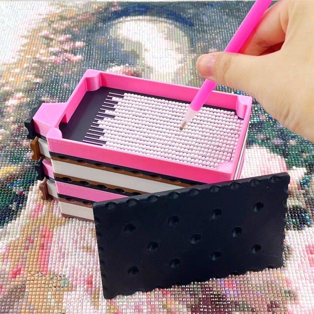 DIY Craft Diamond Painting Tra - Craft Embellishment Storage のレビューと価格