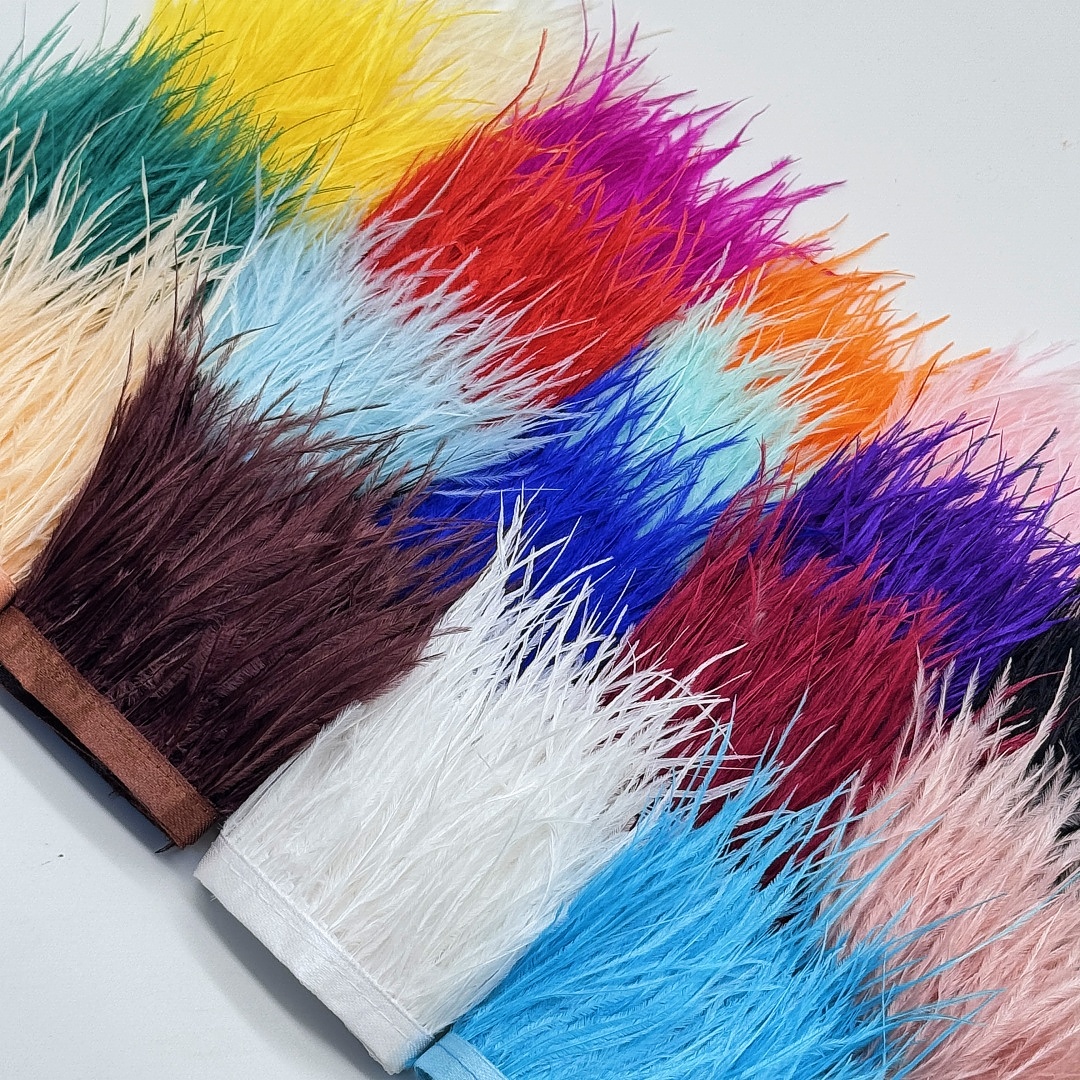 100CM Natural ostrich Feather  - Feather Trim Marabou のレビューと価格