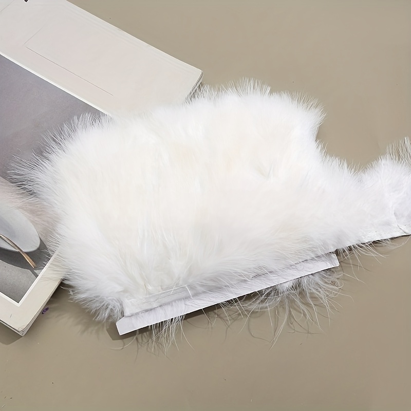 Fluffy Turkey Feathers Trim Fr - Feather Trim Marabou のレビューと価格