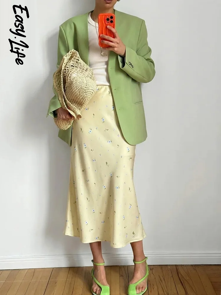 Floral Skirt Set Two Piece Dee - Elastic Lace Trim のレビューと価格