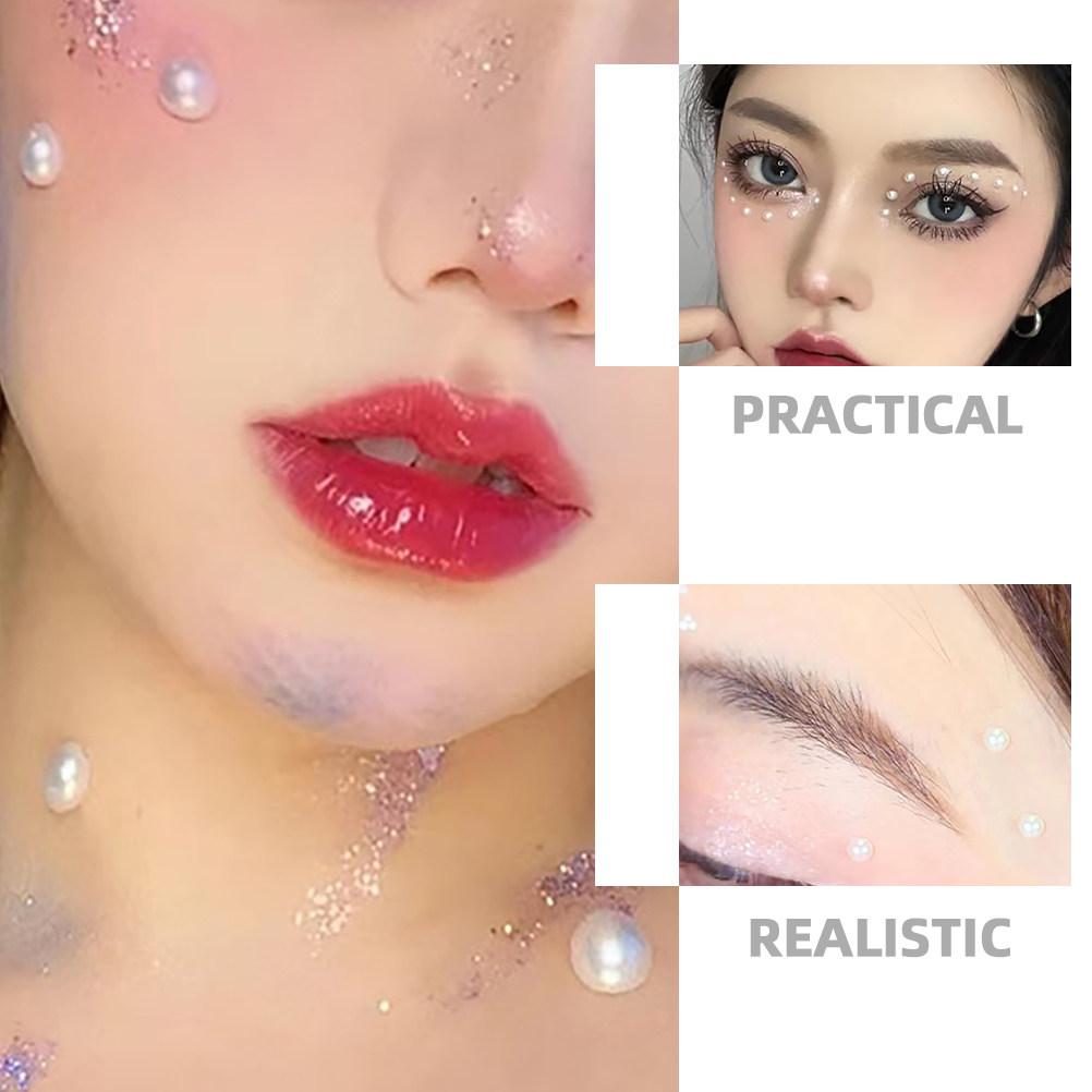 1Set Self-Adhesive Pearl Rhine - Craft Embellishments のレビューと価格