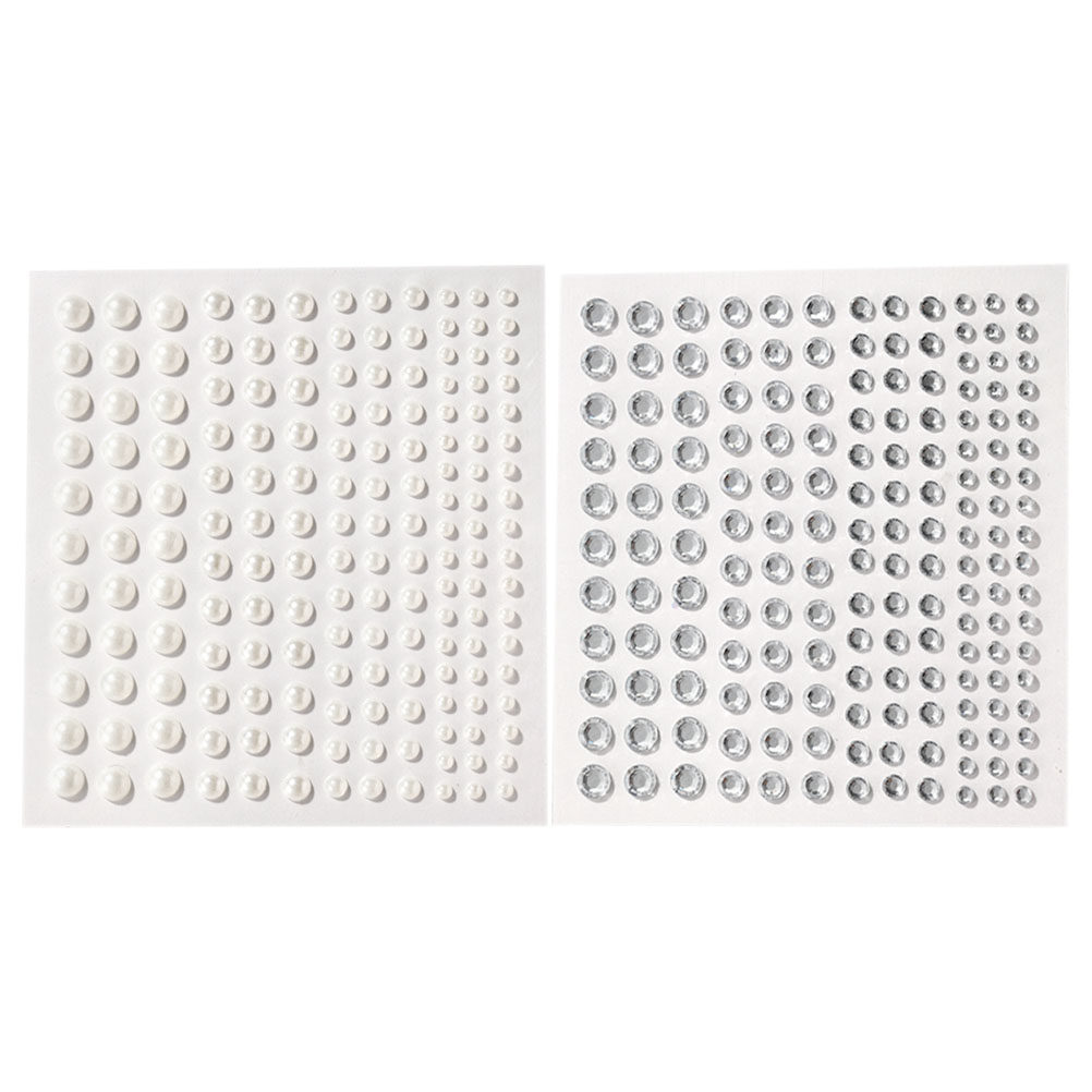 1Set Self-Adhesive Pearl Rhine - Craft Embellishments のレビューと価格