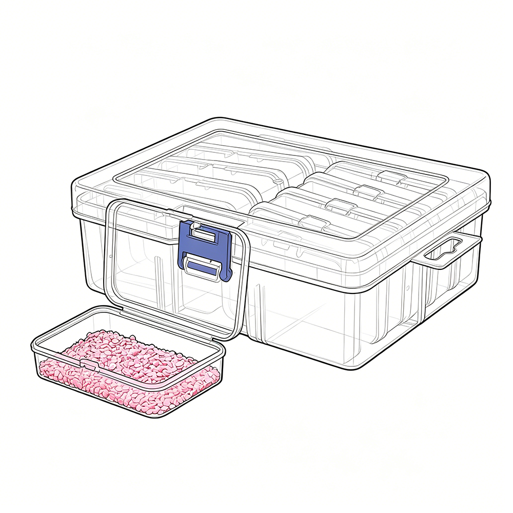 10/19/24/30 Grids 1 Set DIY Be - Craft Embellishment Storage のレビューと価格