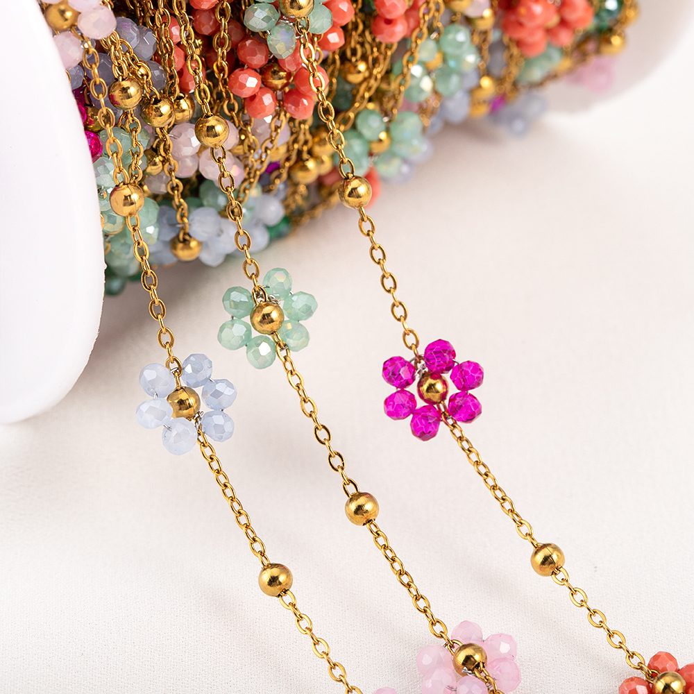 1 Meters Stainless Steel Chain - Embroidery Embellishments のレビューと価格
