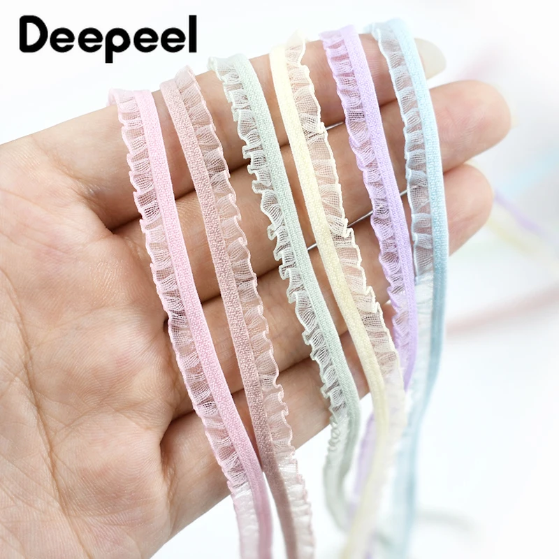 10/20/45M 6mm Elastic Bands Pl - Lace Ribbon Trim のレビューと価格