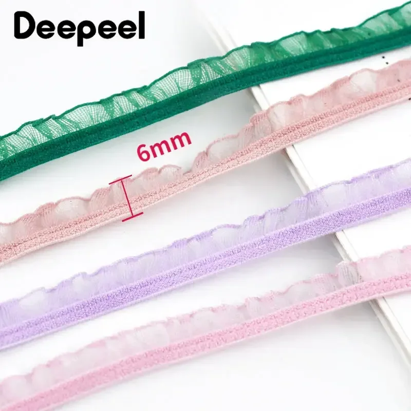 10/20/45M 6mm Elastic Bands Pl - Lace Ribbon Trim のレビューと価格