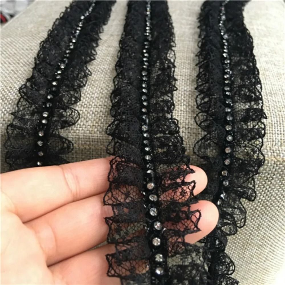 Stylish 4CM Wide Embroidered T - Lace Ribbon Trim のレビューと価格
