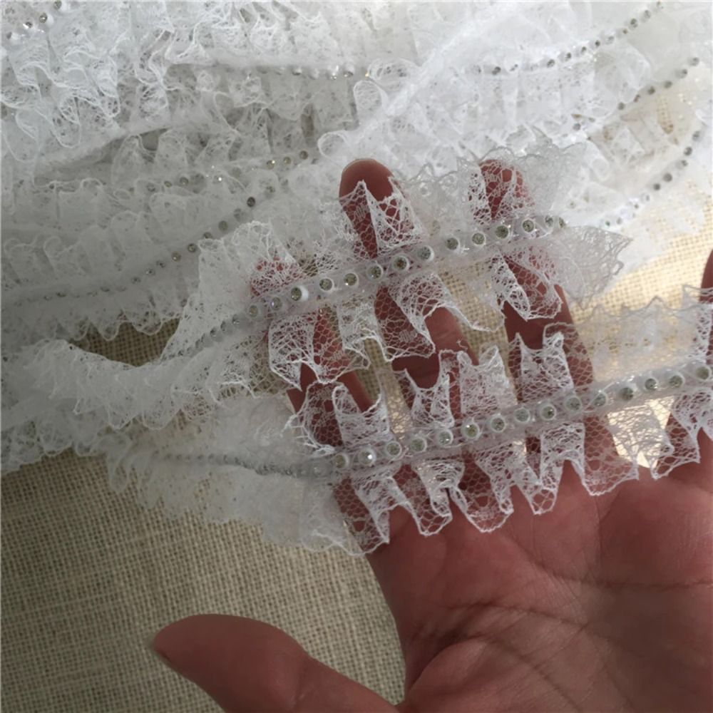 Stylish 4CM Wide Embroidered T - Lace Ribbon Trim のレビューと価格