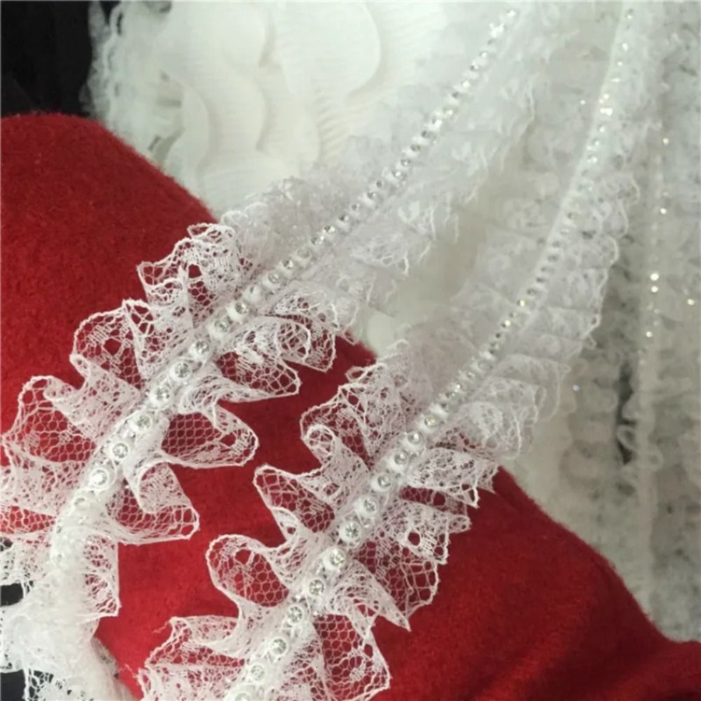 Stylish 4CM Wide Embroidered T - Lace Ribbon Trim のレビューと価格