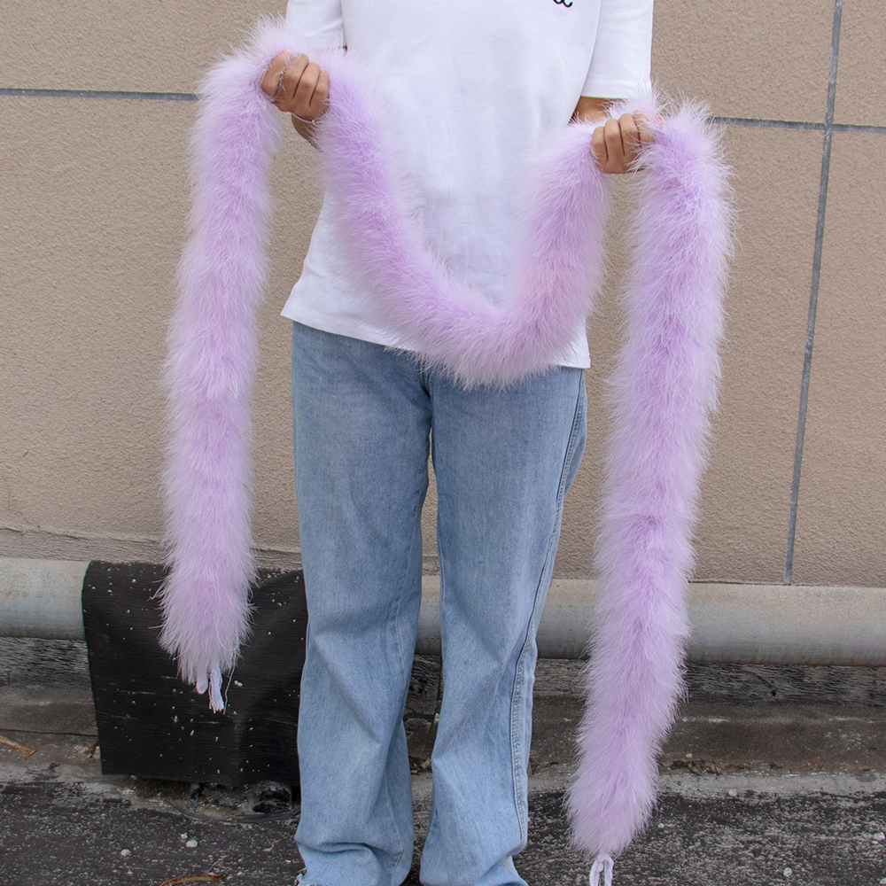 18g/22g/50g Fluffy Turkey Feat - Feather Trim Marabou のレビューと価格