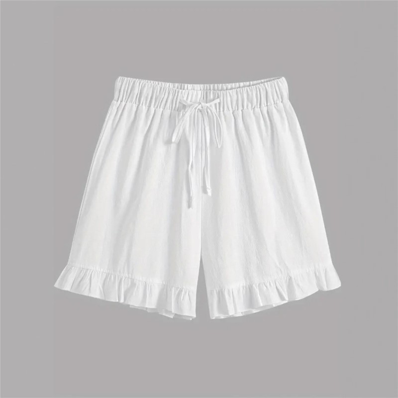New Women Summer 2Piece Set Wh - Elastic Lace Trim のレビューと価格
