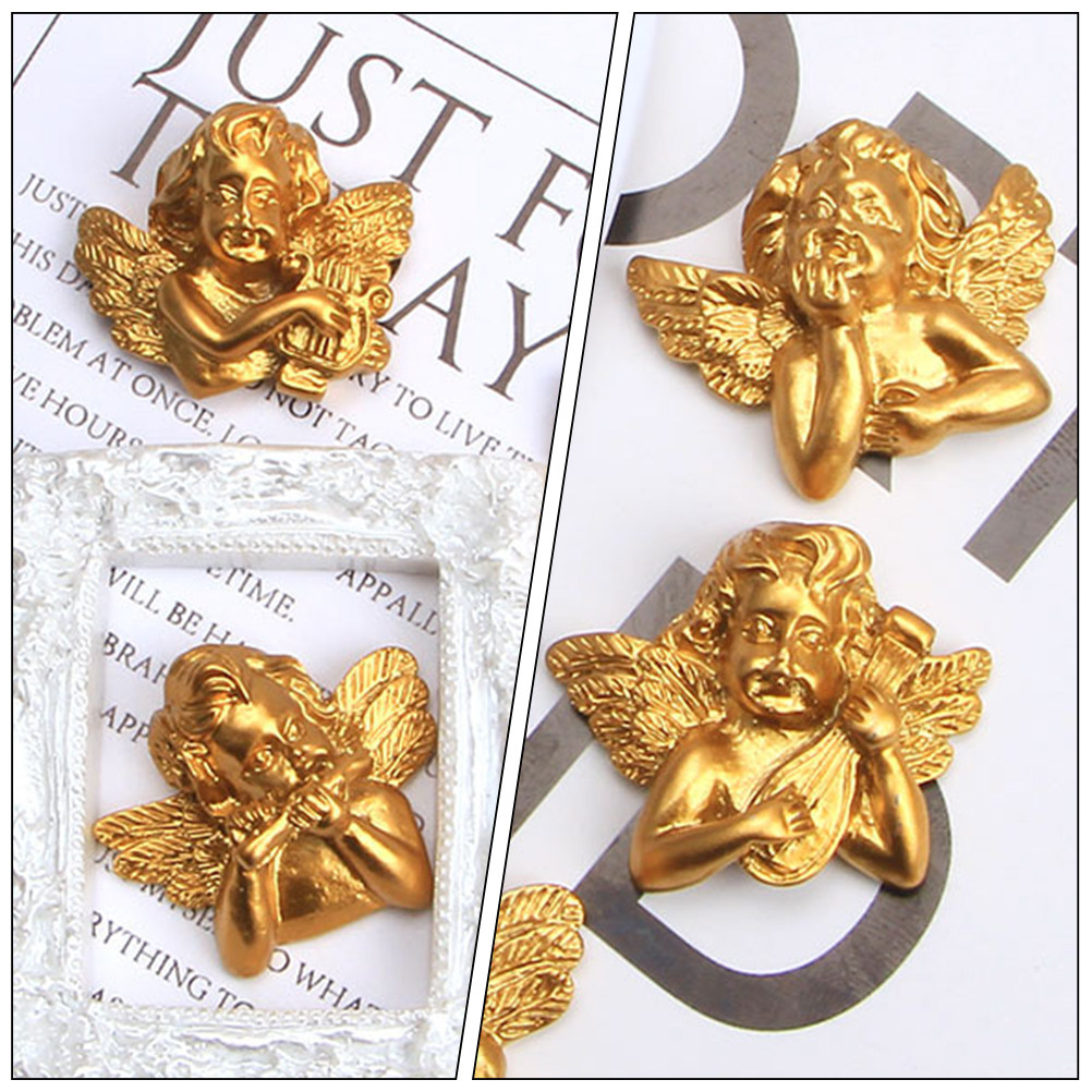 15pcs Resin Angel Accessories  - Craft Embellishments のレビューと価格