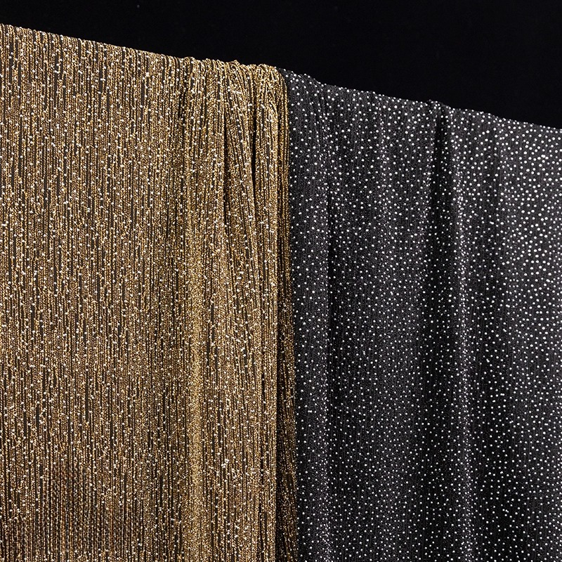Spring Summer Bronzing Diamond - Crystal Mesh Fabric のレビューと価格