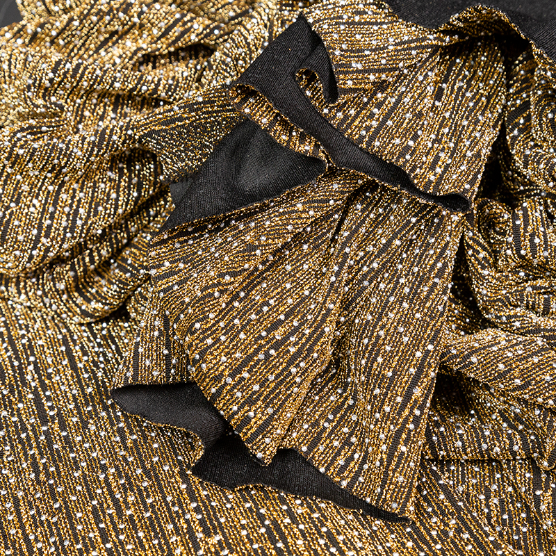 Spring Summer Bronzing Diamond - Crystal Mesh Fabric のレビューと価格