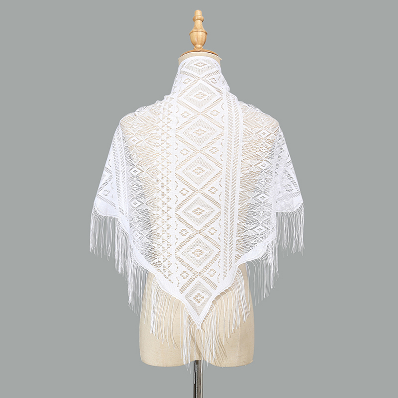 Elegant Tassels Triangular Sca - Tassel Fringe Trim のレビューと価格