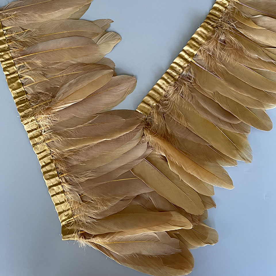 15-20cm Natural Goose Feather  - Feather Trim Marabou のレビューと価格