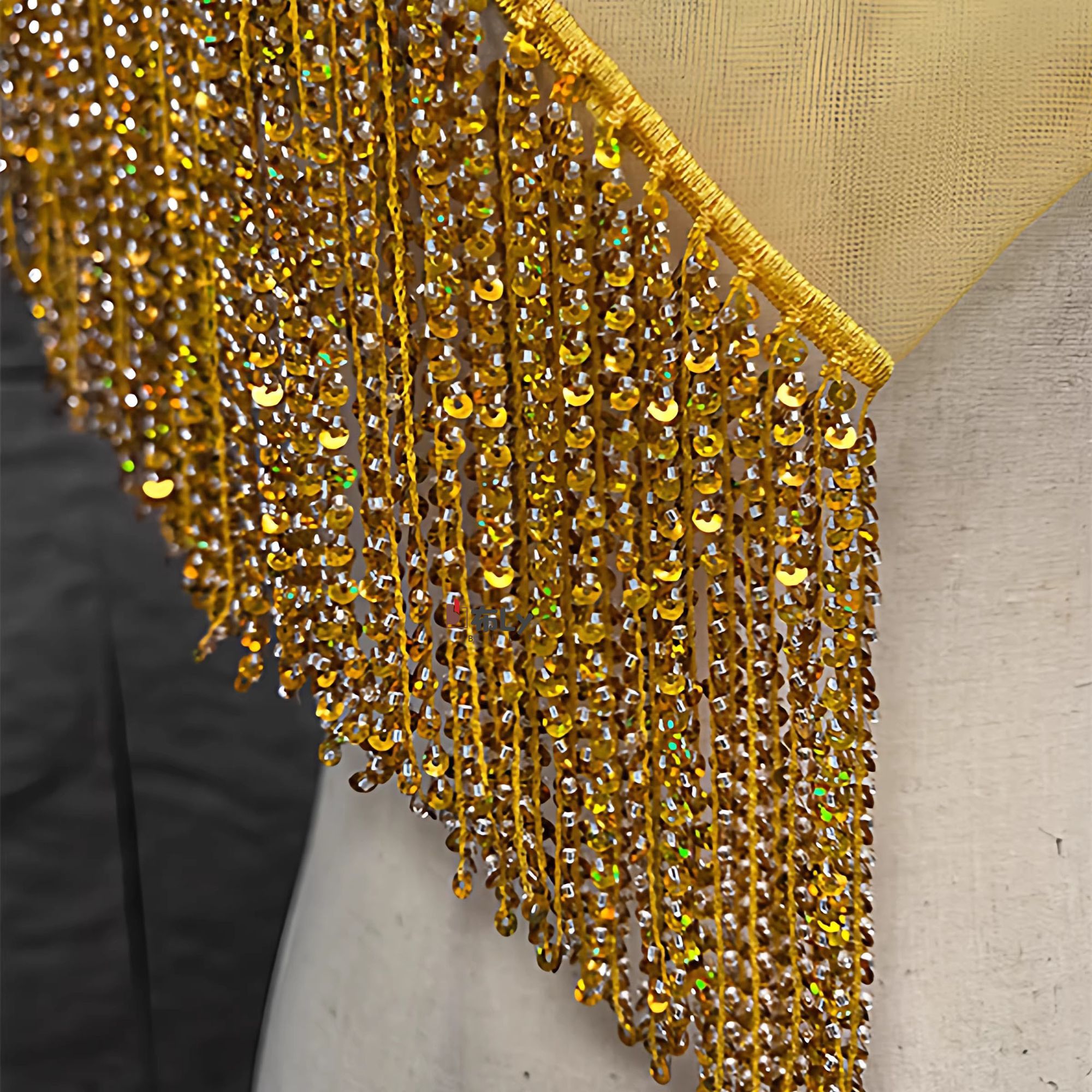 15cm Beaded Sequin Tassel Frin - Tassel Fringe Trim のレビューと価格