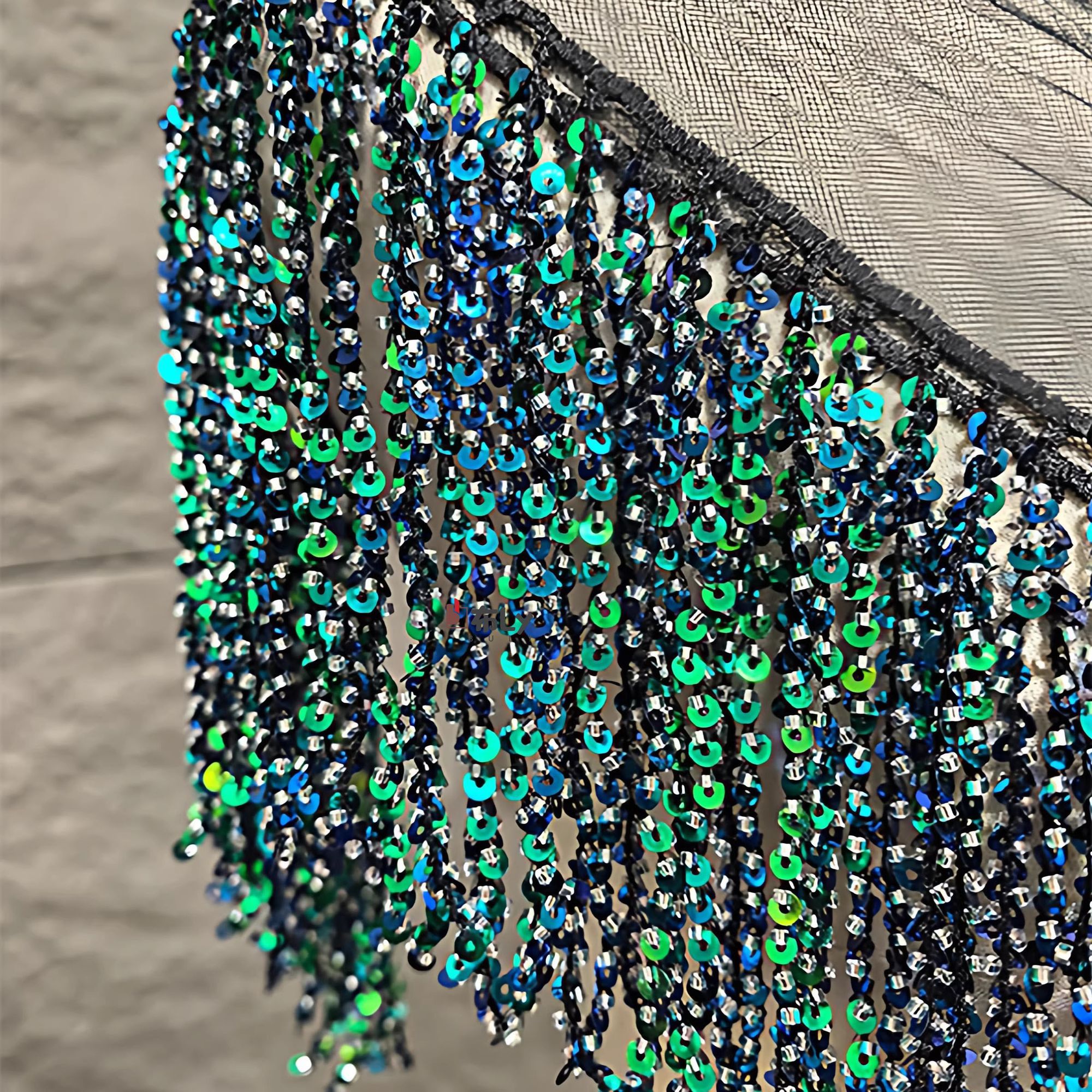 15cm Beaded Sequin Tassel Frin - Tassel Fringe Trim のレビューと価格