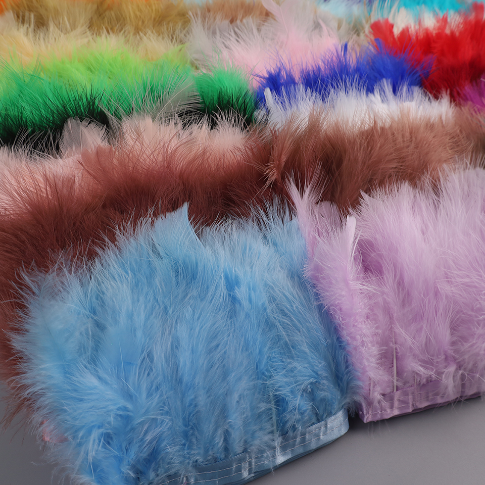 10-15cm Turkey Feathers Trim F - Feather Trim Marabou のレビューと価格