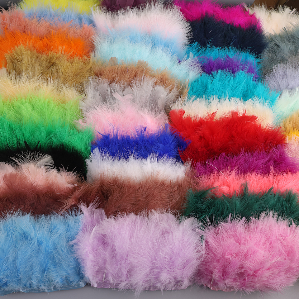 10-15cm Turkey Feathers Trim F - Feather Trim Marabou のレビューと価格