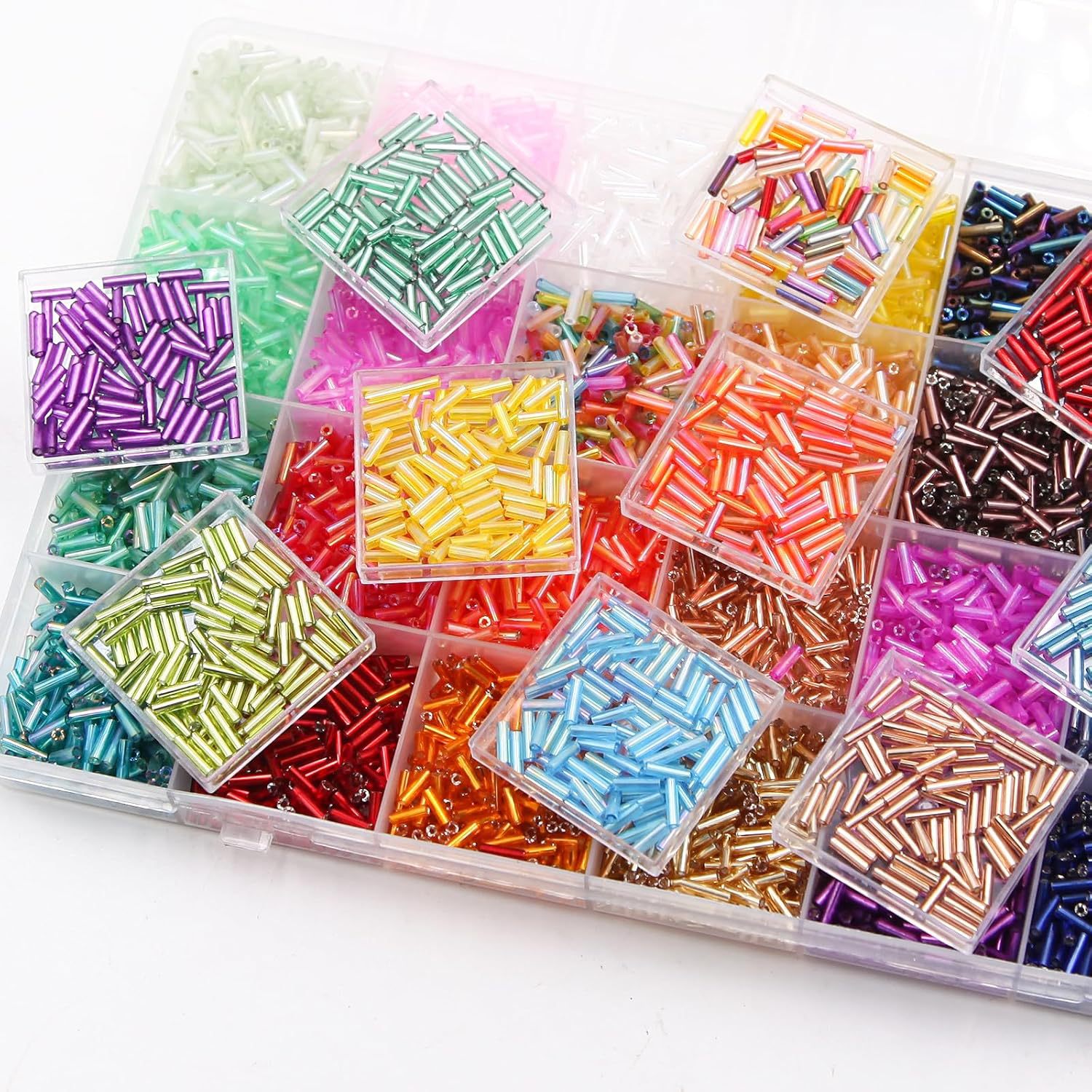 About 6720Pcs/Box 7mm 28 Color - Craft Embellishment Storage のレビューと価格