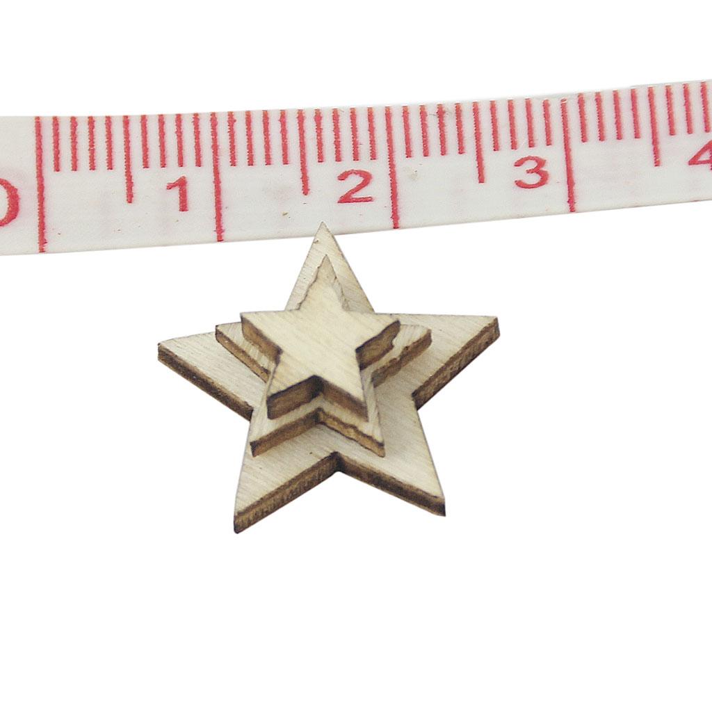 Basswood Craft Star Slices Nat - Craft Embellishments のレビューと価格