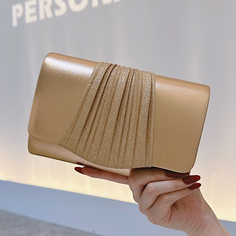 Golden Small Evening Clutch Ba - Tassel Fringe Trim のレビューと価格