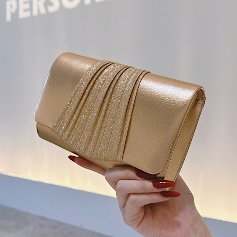 Golden Small Evening Clutch Ba - Tassel Fringe Trim のレビューと価格