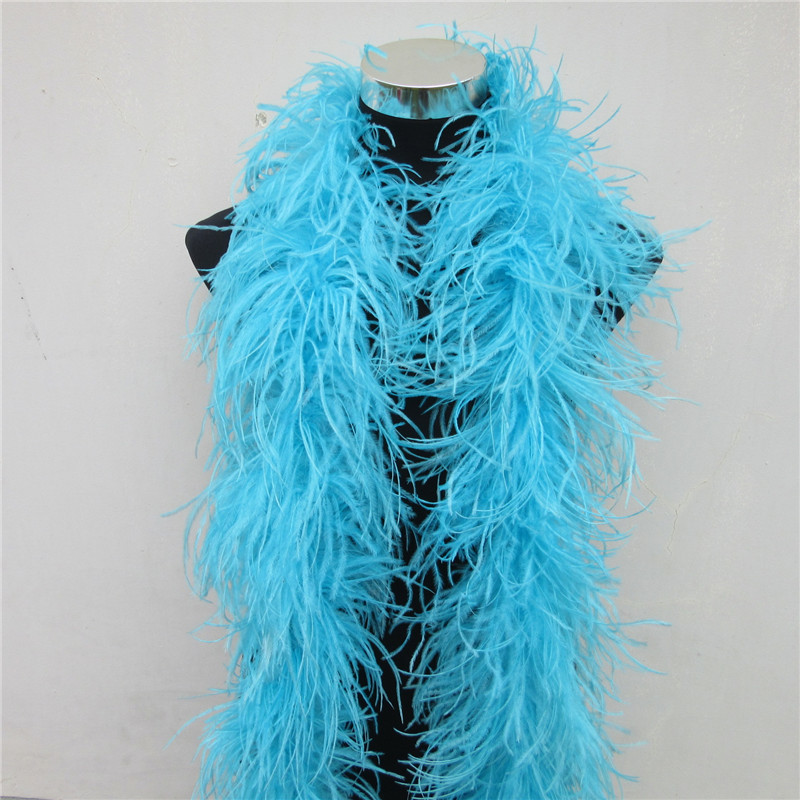 2 Meters 6 Layer White Natural - Feather Trim Marabou のレビューと価格