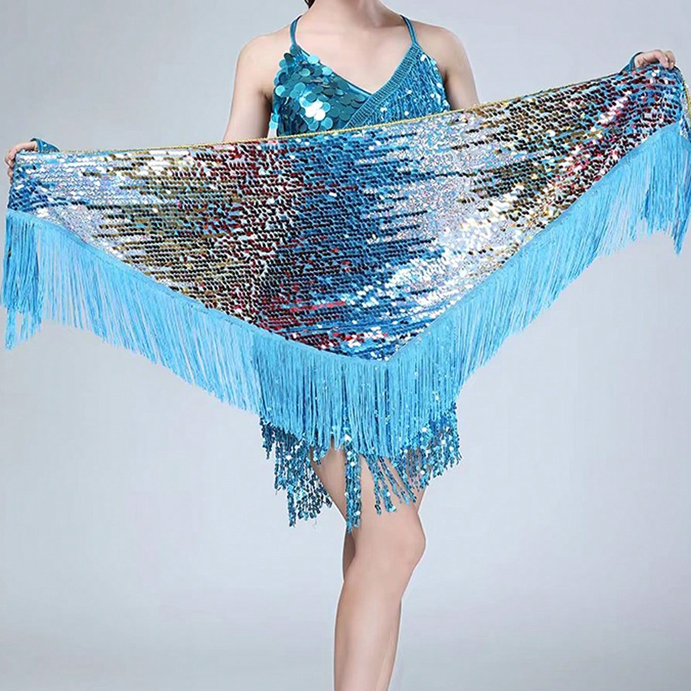 Women's Sequins Belly Dance Hi - Tassel Fringe Trim のレビューと価格