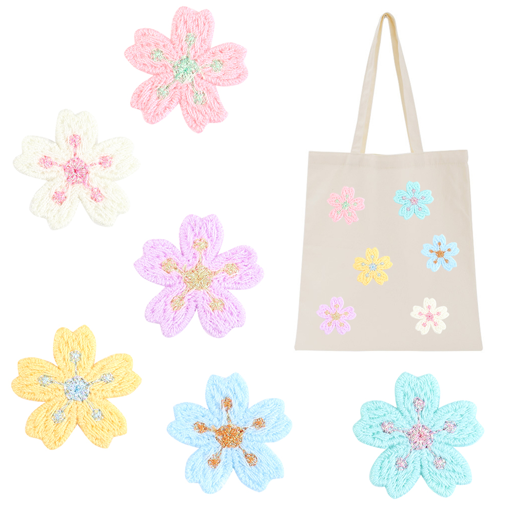 20pcs/lot Colorful 2.4cm Embro - Embroidery Embellishments のレビューと価格