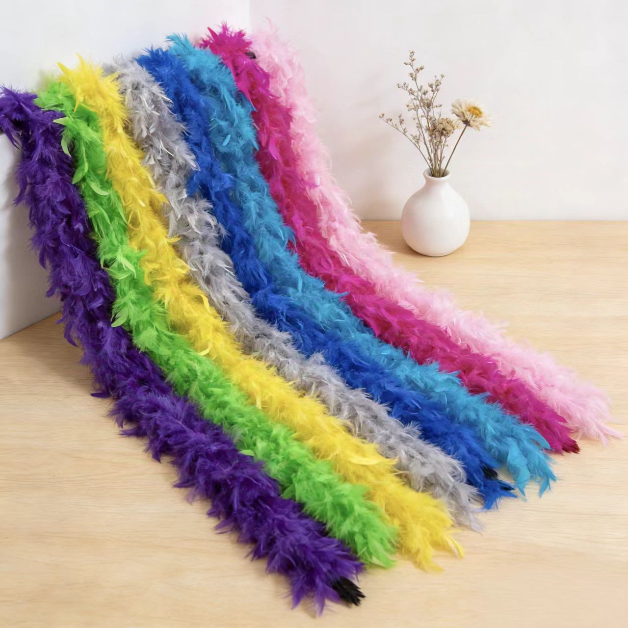 2M Turkey Marabou Feathers Boa - Feather Trim Marabou のレビューと価格