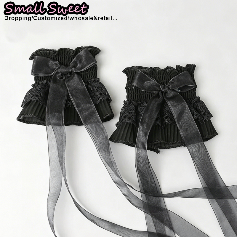 Women Y2K Yami Kawaii Girl Lac - Lace Ribbon Trim のレビューと価格