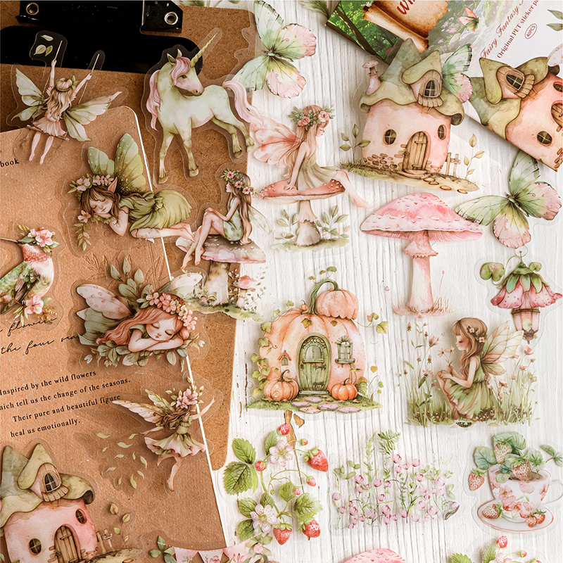 1~6Pack Fantasy of Elves Stick - Embellishments For Scrapbooking のレビューと価格