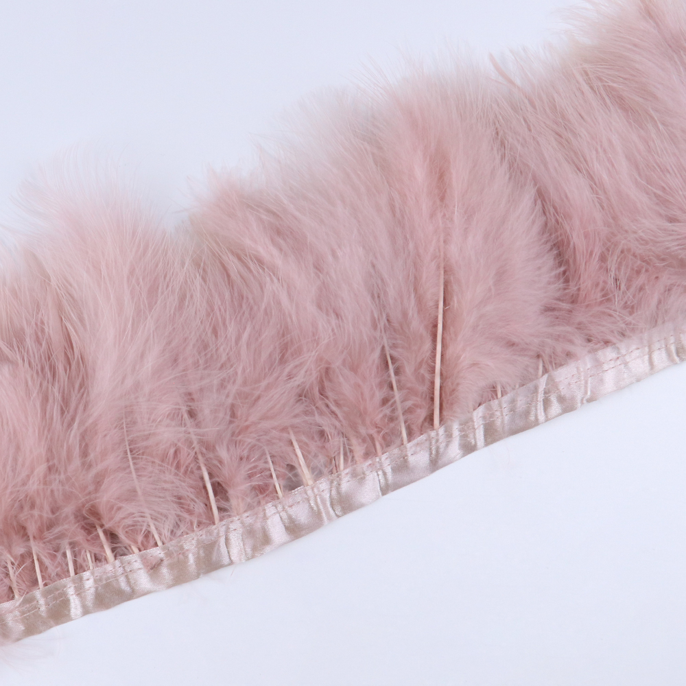 2M Fluffy Soft Natural Turkey  - Feather Trim Marabou のレビューと価格