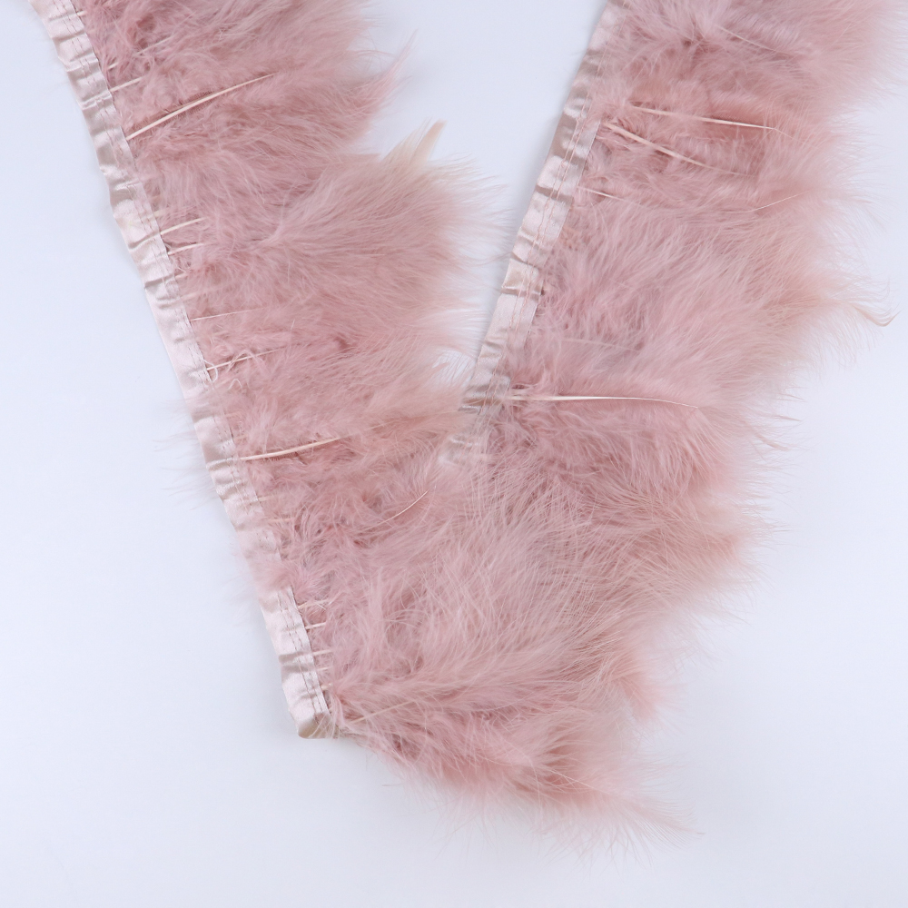 2M Fluffy Soft Natural Turkey  - Feather Trim Marabou のレビューと価格
